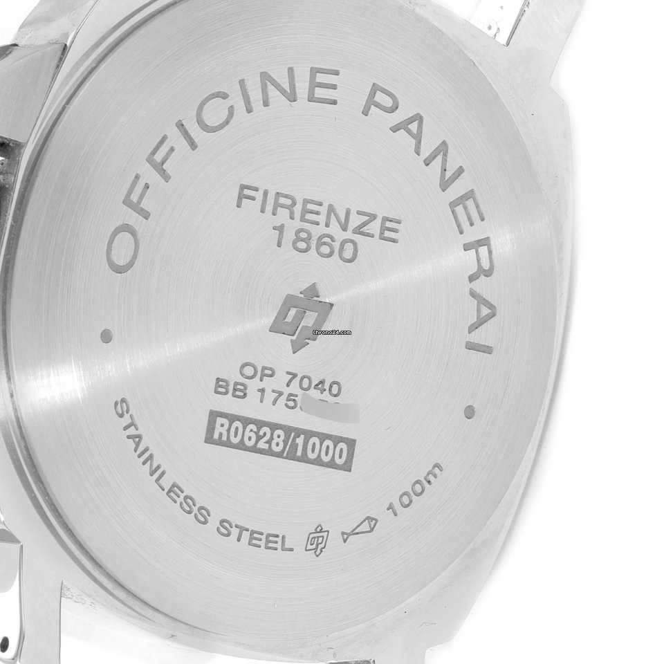 Panerai Luminor Base Logo Mens watch Unisex Manual winding Steel PAM00630 6