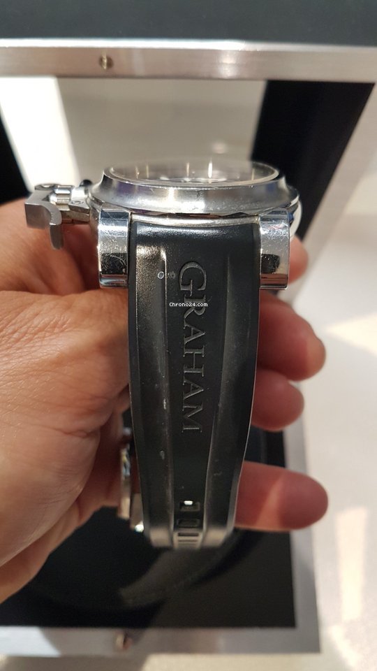 Graham Chronofighter Mens watch Unisex Automatic Steel 2OVAS.B07A.K10B 6
