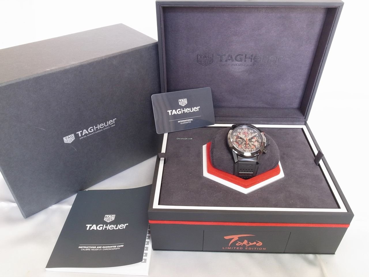 TAG Heuer Carrera Calibre HEUER 01 Mens watch Unisex Automatic Steel CAR201D 6