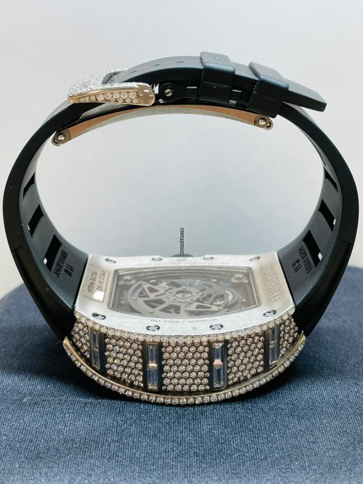 Richard Mille RM 011 Mens watch Unisex Automatic White gold RM-011-FM 6
