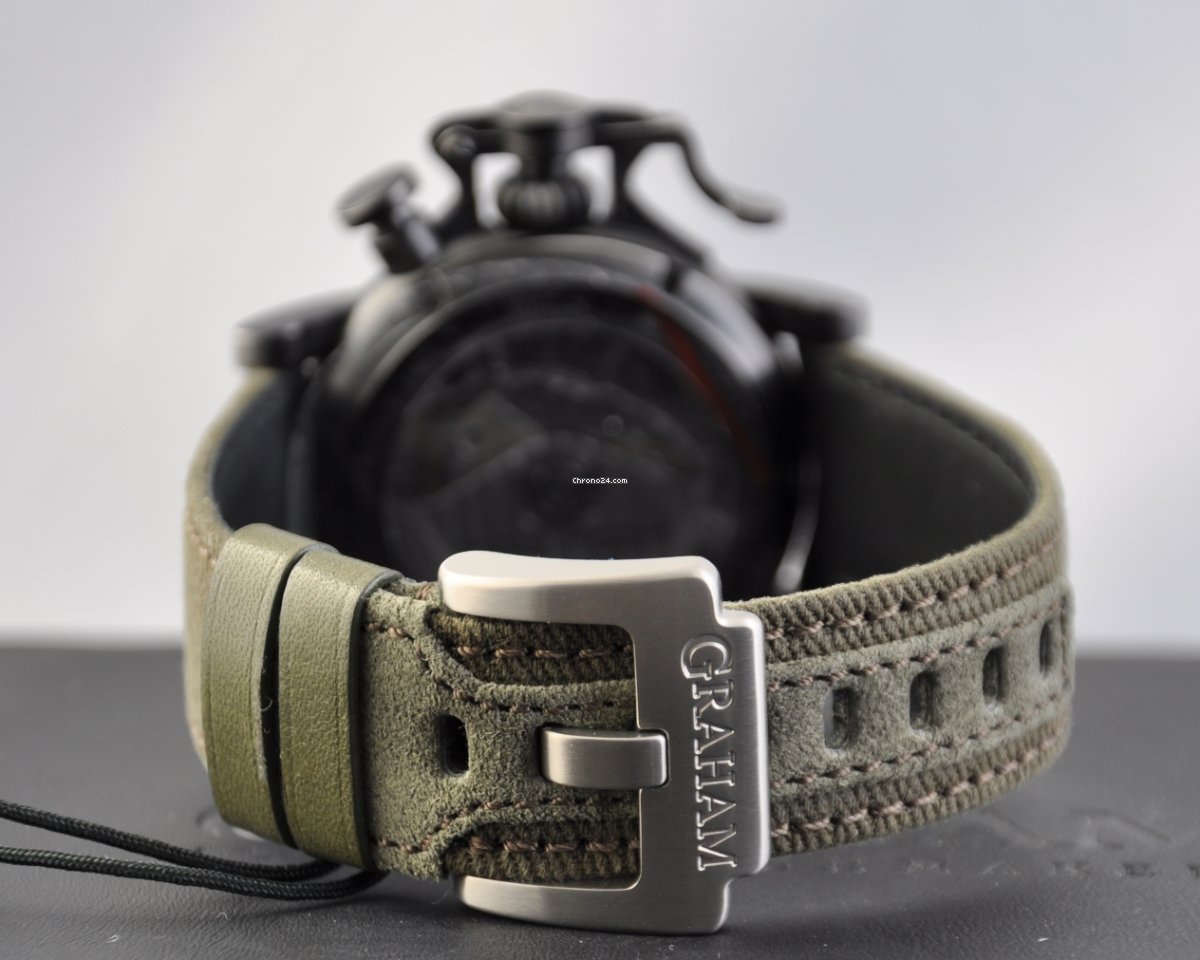 Graham Chronofighter Mens watch Unisex Automatic Steel 2CVAV.G03A 6