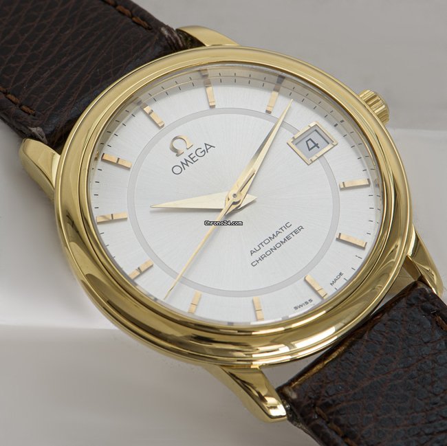 Omega De Ville Prestige Mens watch Unisex Automatic Yellow gold 168.1050 6