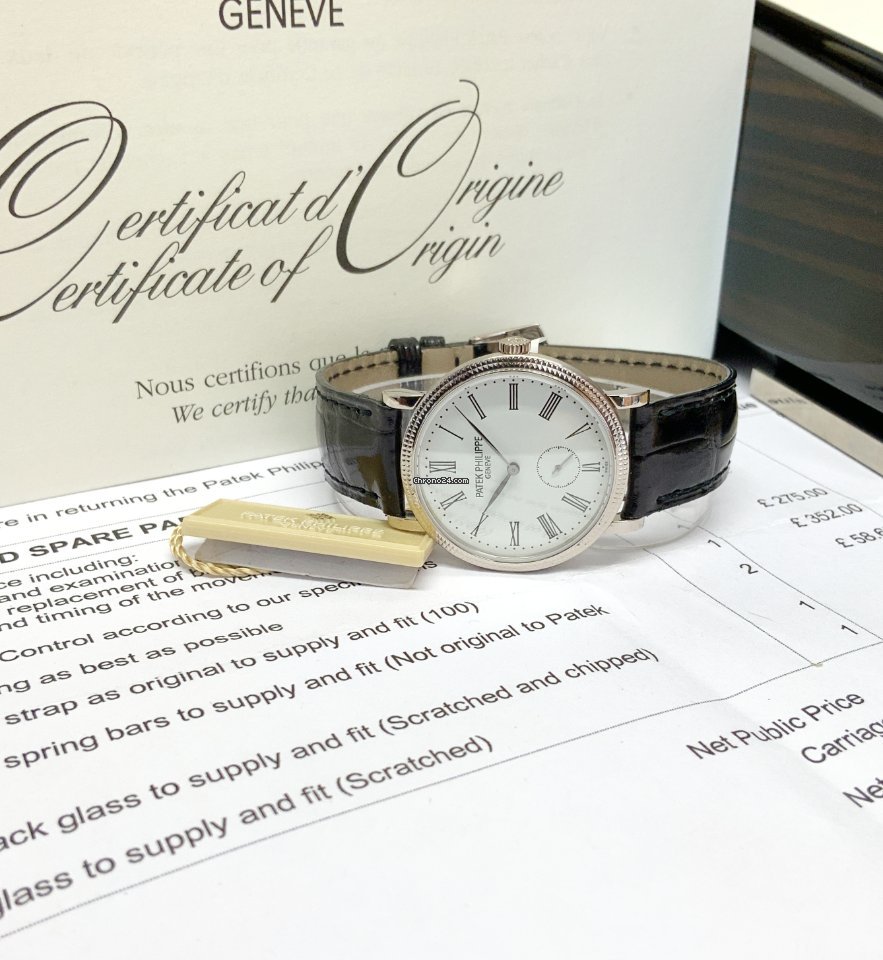 Patek Philippe Calatrava Womens watch Manual winding White gold 7120G-001 6