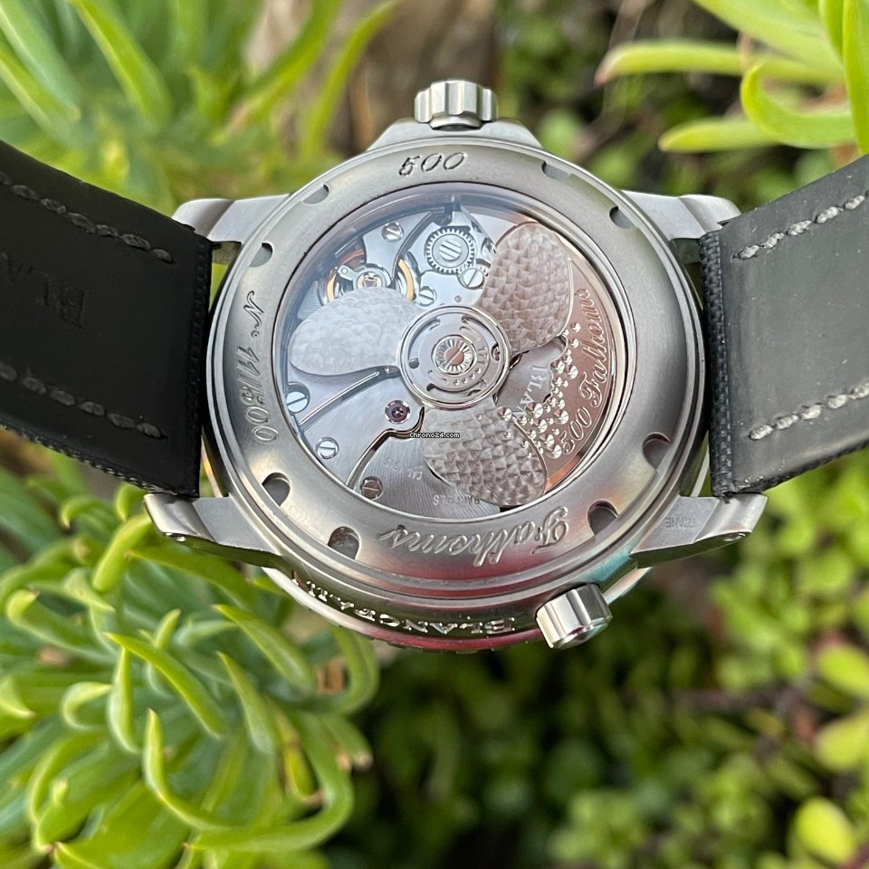 Blancpain 500 Fathoms Mens watch Unisex Automatic Titanium 50015-12B30-52B 6