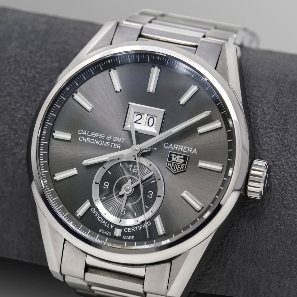 TAG Heuer Carrera Calibre 8 Mens watch Unisex Automatic Steel WAR5012.BA0723 6