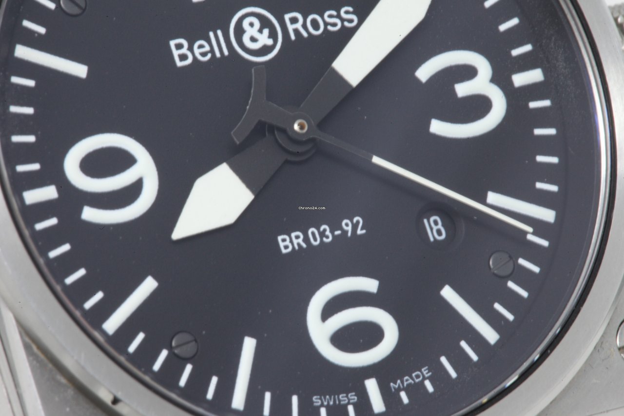 Bell & Ross BR 03-92 Steel Mens watch Unisex Automatic Steel BR0392-BLC-ST 6