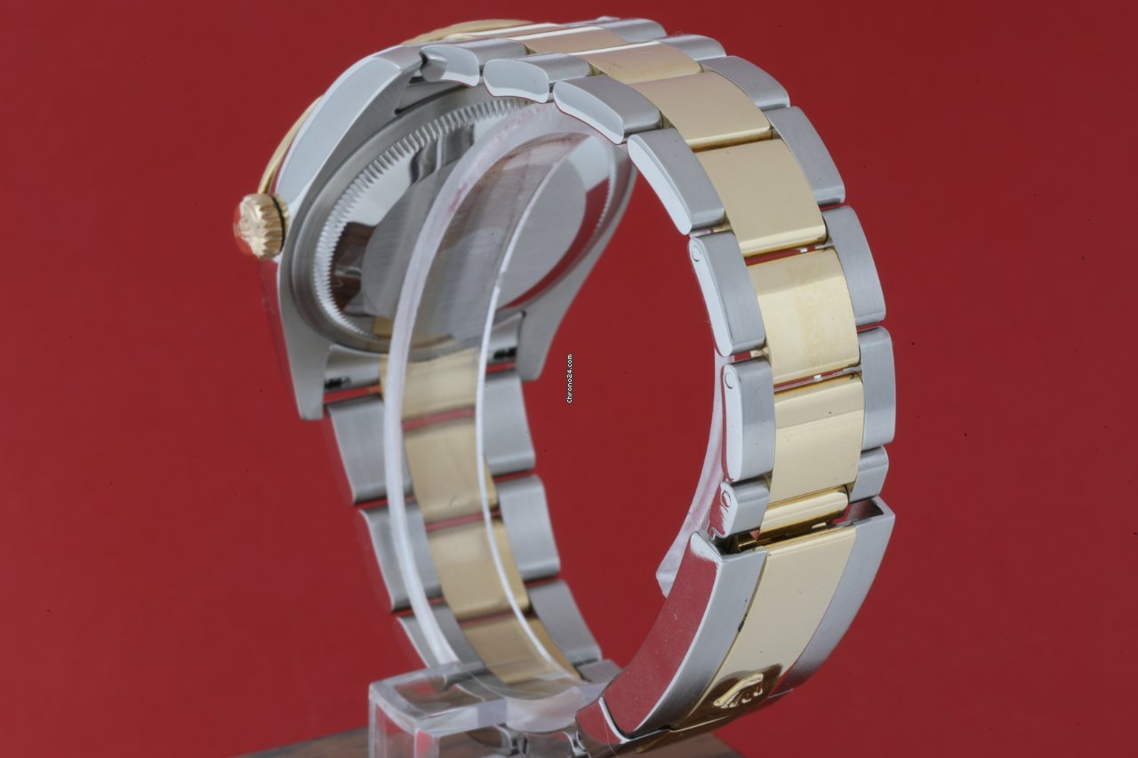Rolex Datejust Turn-O-Graph Mens watch Unisex Gold Steel Automatic 116263 6