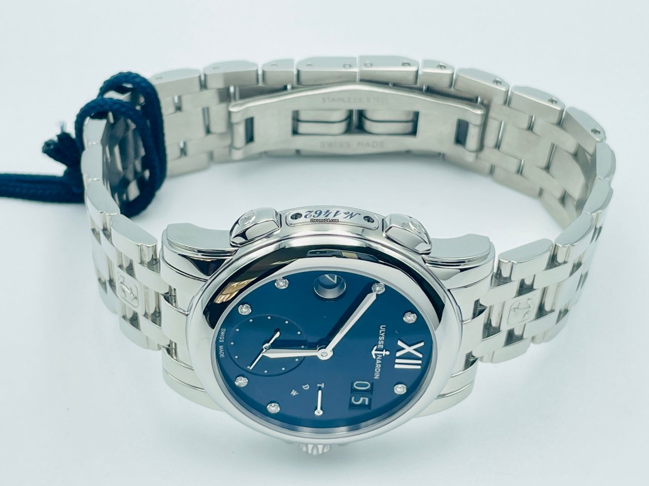 Ulysse Nardin Dual Time Womens watch Automatic Steel 3243-222 6