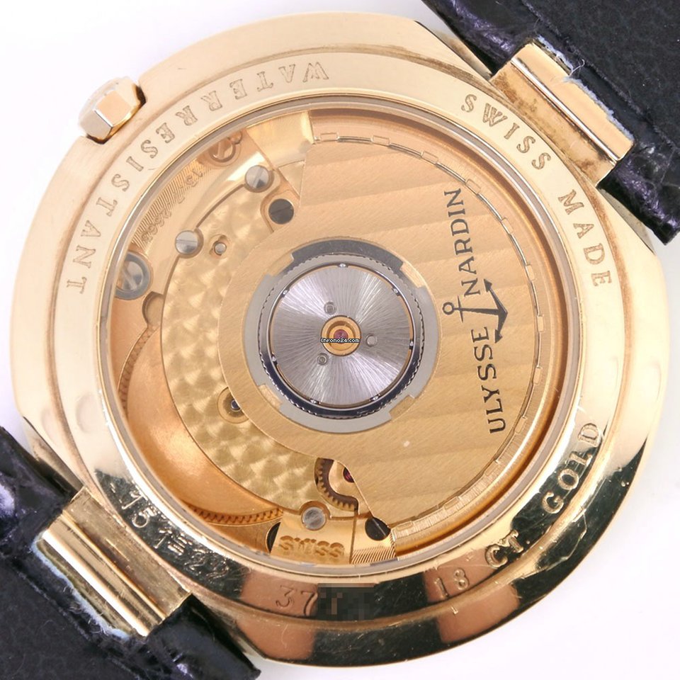 Ulysse Nardin Mens watch Unisex Automatic Yellow gold 151.22 6