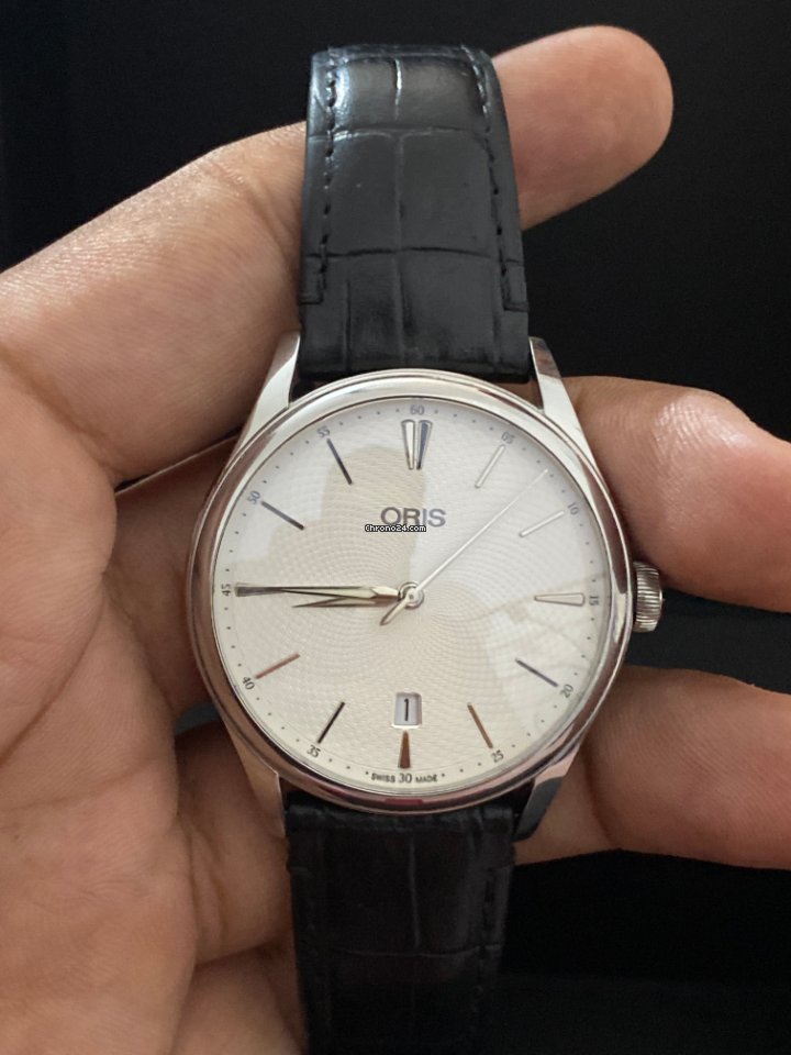 Oris Artelier Date Mens watch Unisex Automatic Steel 01 733 7721 4051-07 5 21 64FC 6