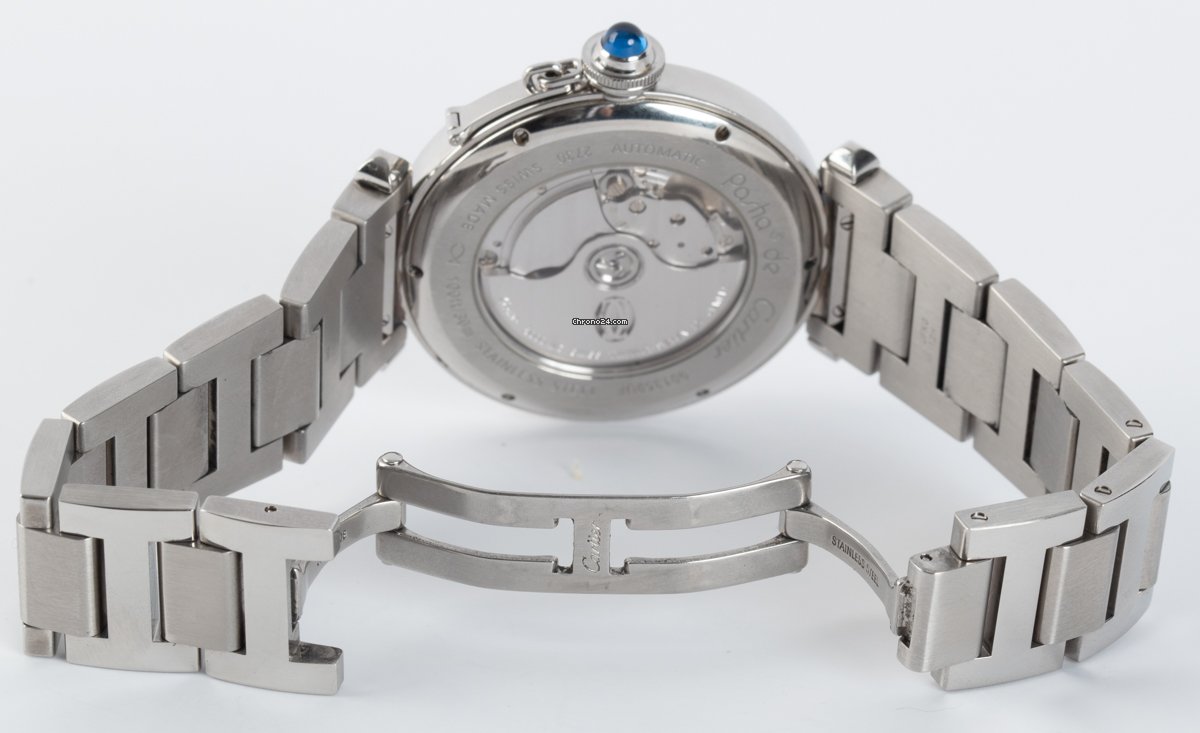 Cartier Pasha Mens watch Unisex Automatic Steel W31072M7 6