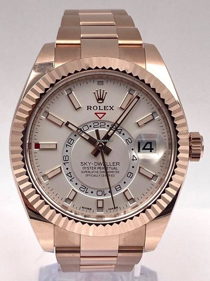 Rolex Sky-Dweller Mens watch Unisex Rose gold Automatic 326935-0005 6