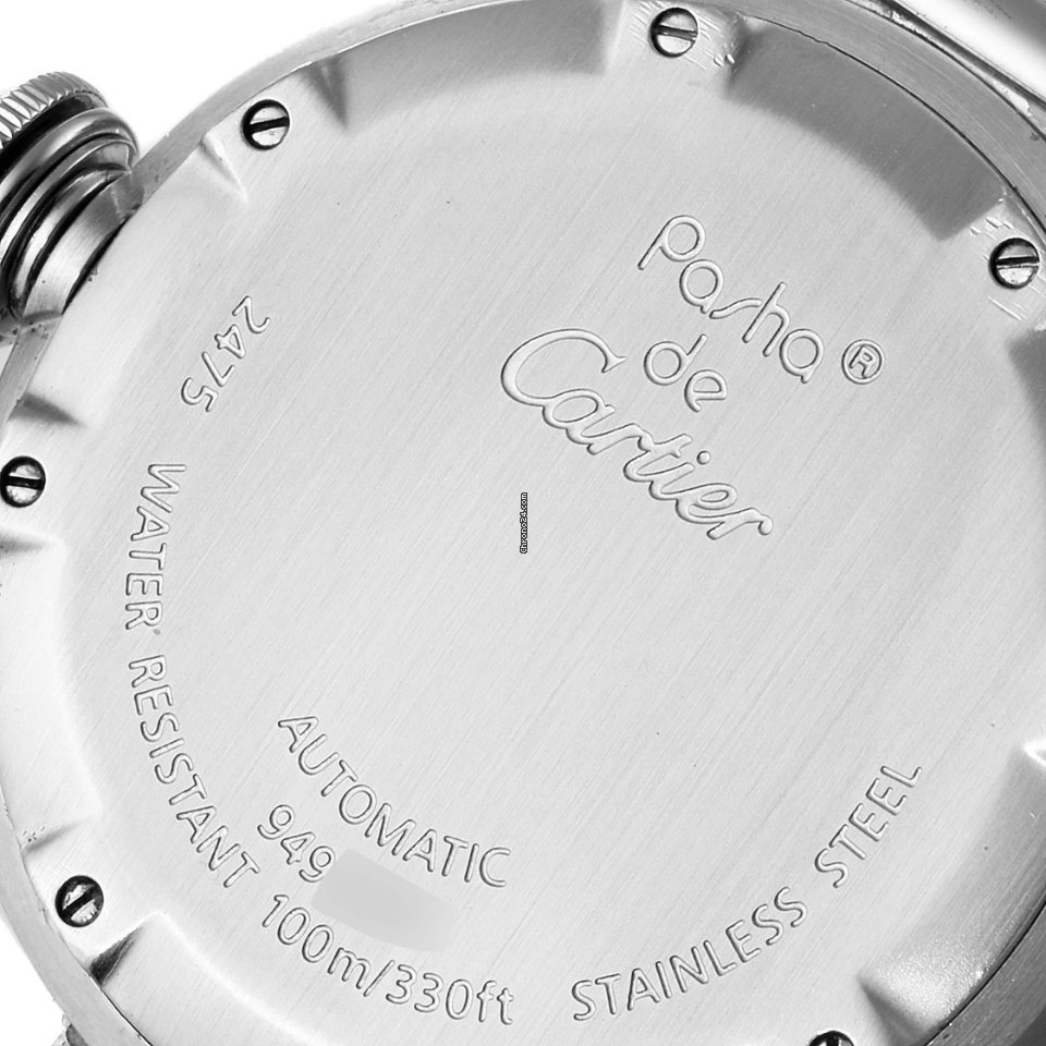 Cartier Pasha C Mens watch Unisex Automatic Steel W31044M7 6