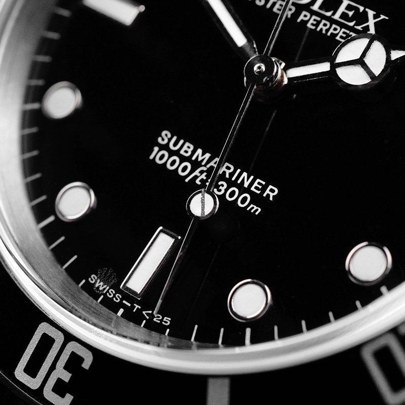 Rolex Submariner (No Date) Mens watch Unisex Steel Automatic 14060 6