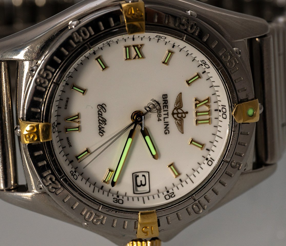 Breitling Callisto Womens watch Quartz Gold Steel B64046 6