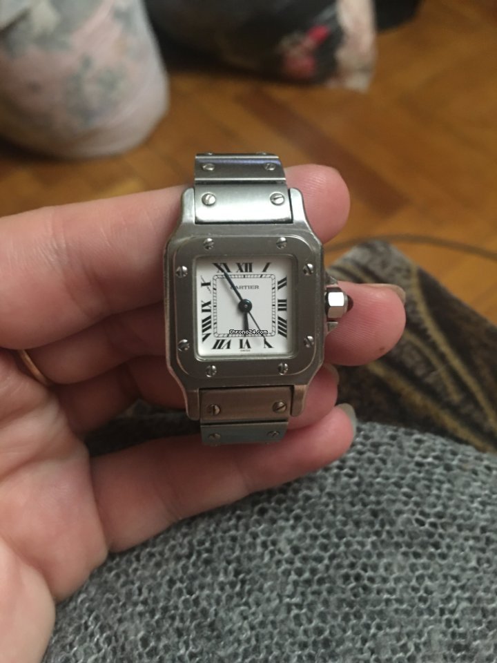 Cartier Santos Mens watch Unisex Automatic Steel 1552 6