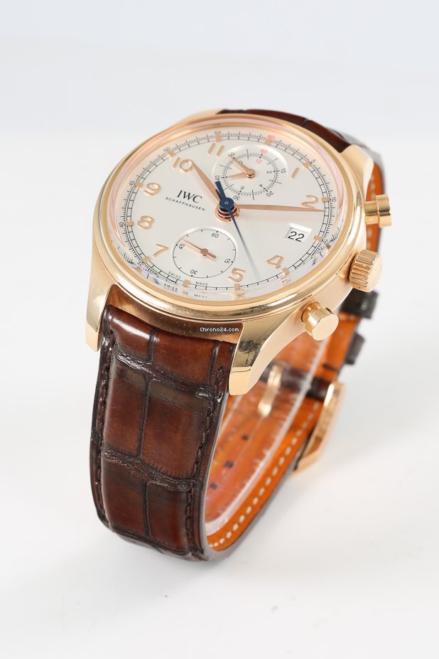 IWC Portuguese Chronograph Mens watch Unisex Automatic Rose gold IW3904202 6