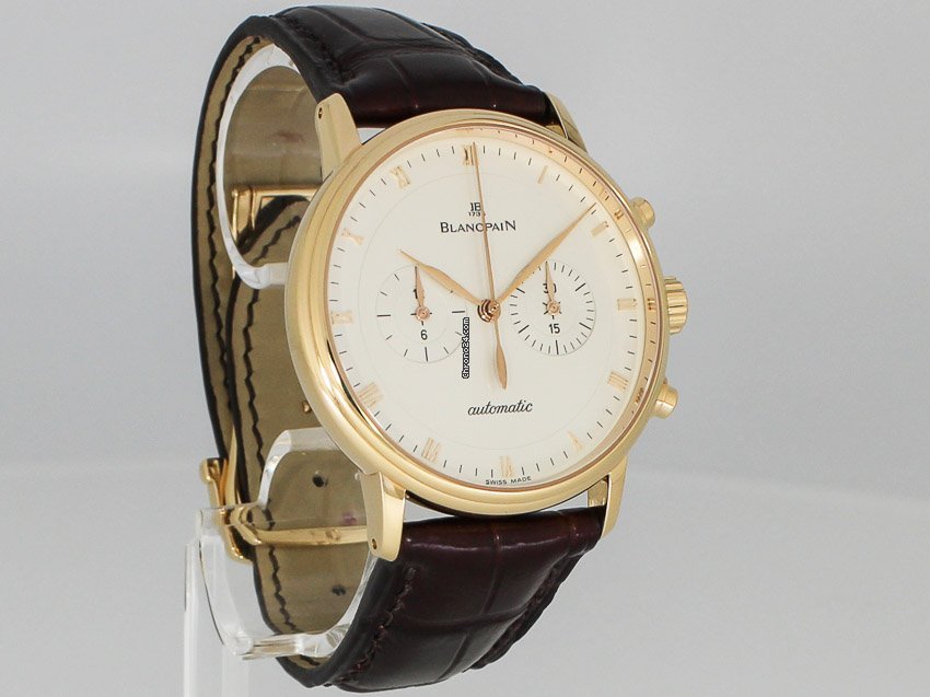 Blancpain Villeret Mens watch Unisex Automatic Rose gold 4082-3642-55B 6