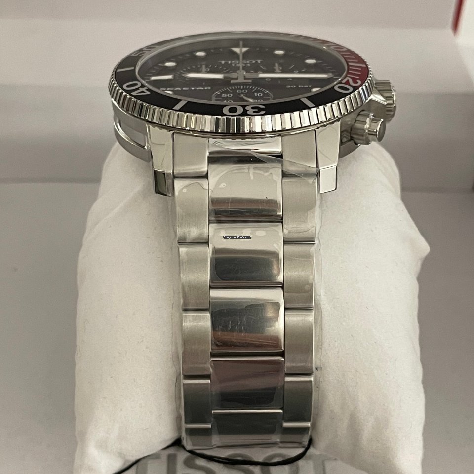 Tissot Seastar 1000 Mens watch Unisex Quartz Steel T120.417.11.051.01 6