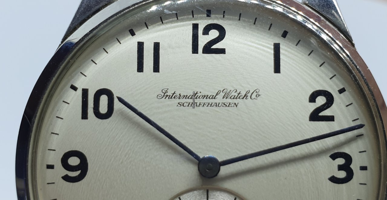 IWC Mens watch Unisex Manual winding Steel 1142142 6