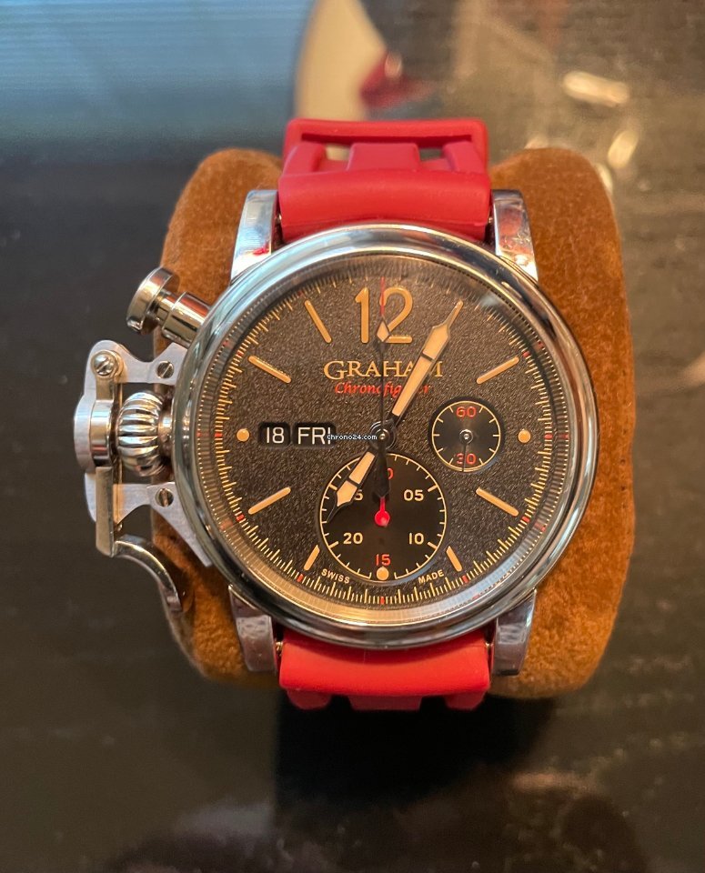 Graham Chronofighter Mens watch Unisex Automatic Steel 2CVAS.U01A.L129S 6