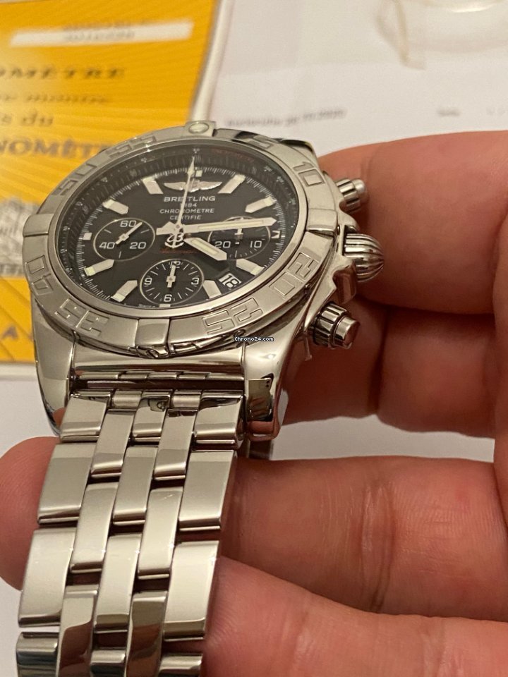 Breitling Chronomat 44 Mens watch Unisex Automatic Steel AB011012.M524.375A 6