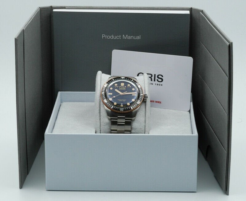 Oris Divers Sixty Five Mens watch Unisex Automatic Steel 0173377074354 6
