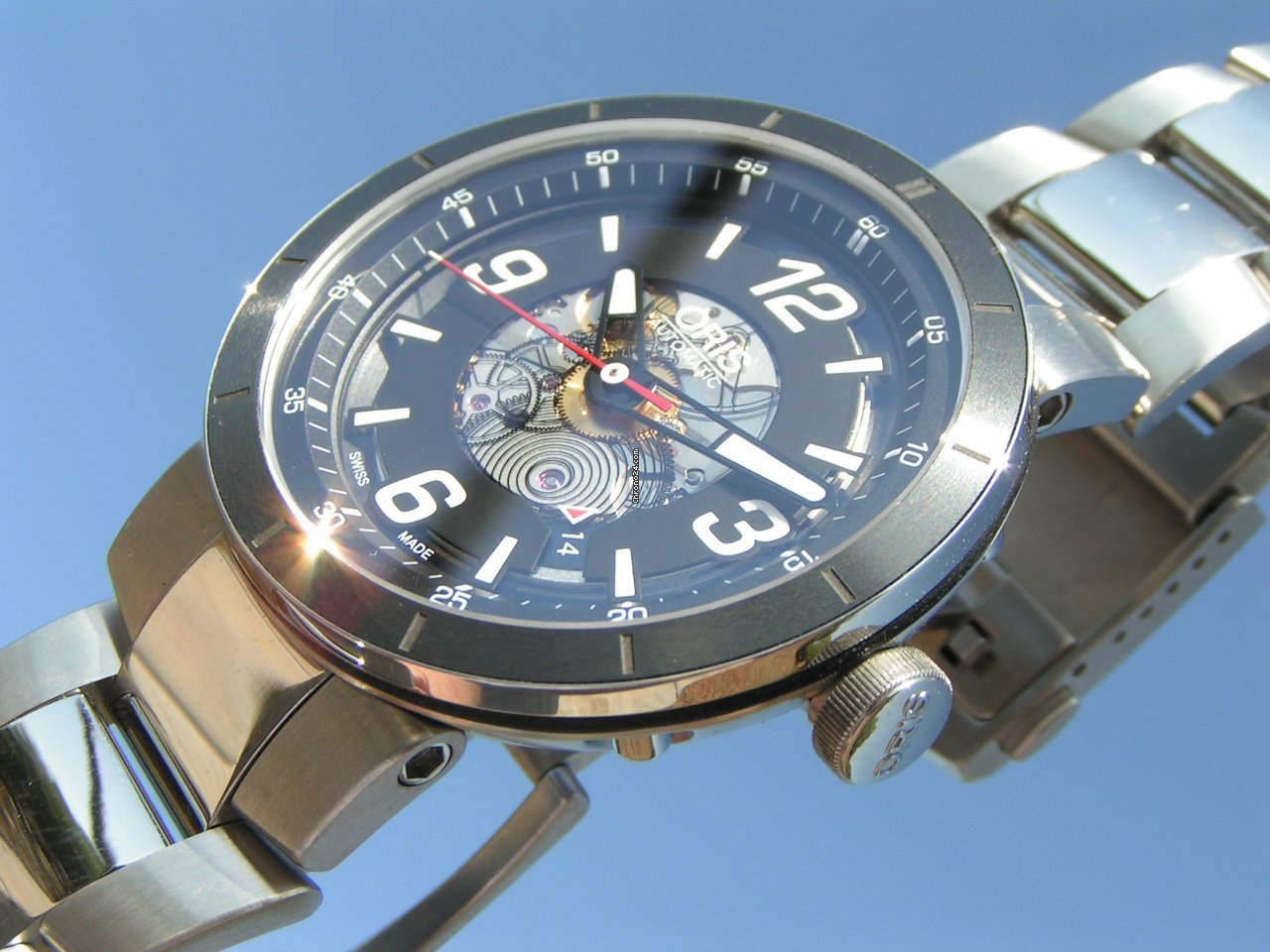 Oris TT1 Mens watch Unisex Automatic Steel 01 733 7668 4114-07 8 25 10 6