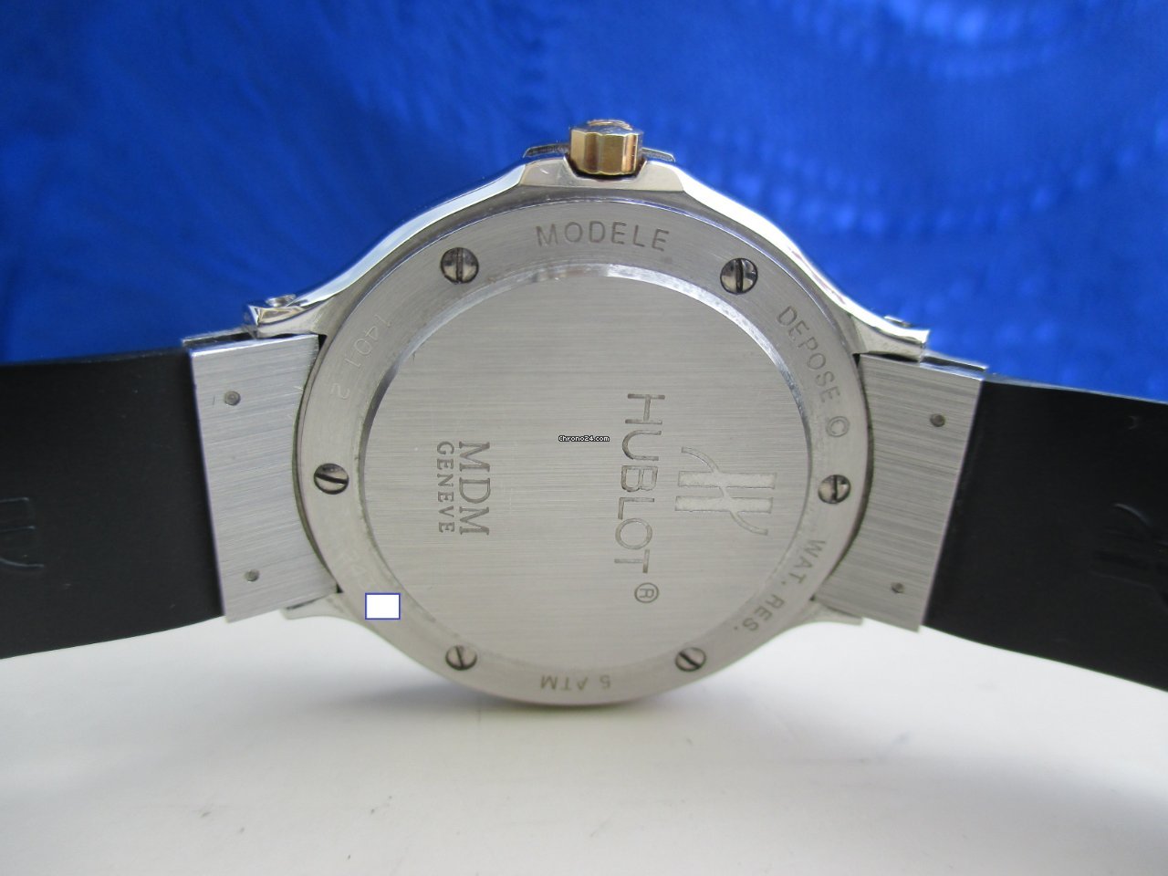 Hublot Classic Mens watch Unisex Quartz Gold Steel 1401.2 6