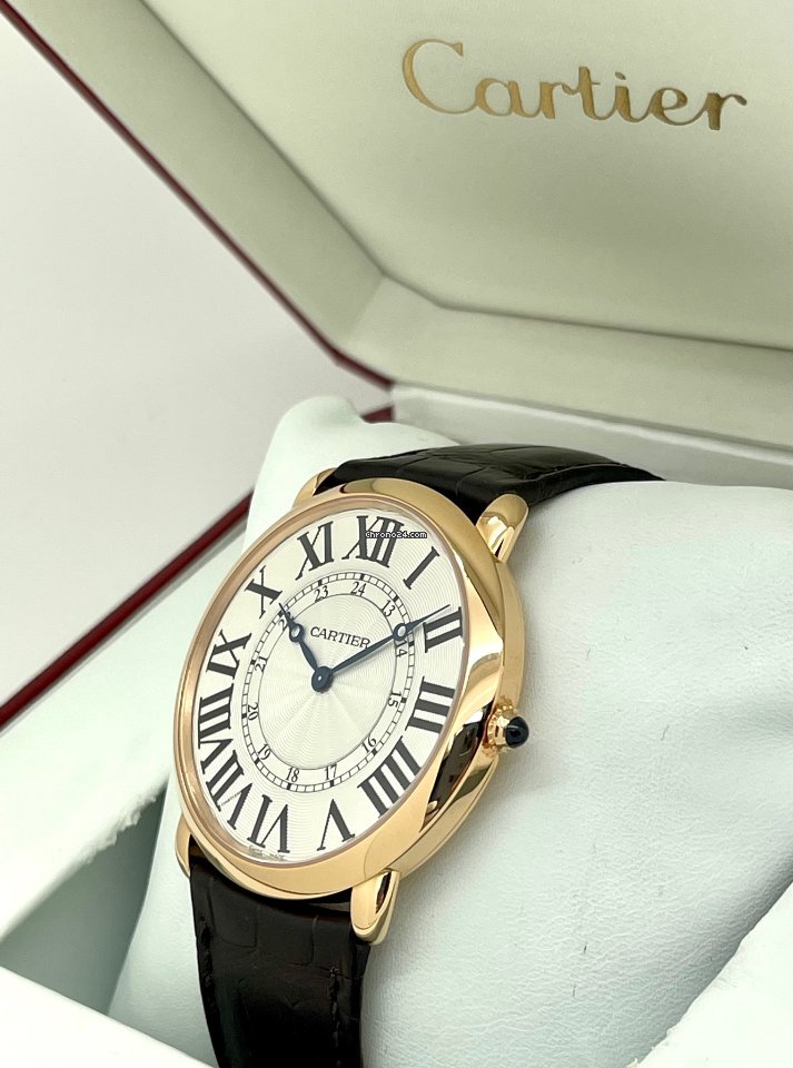 Cartier Ronde Louis Cartier Mens watch Unisex Manual winding Rose gold W6801004 6