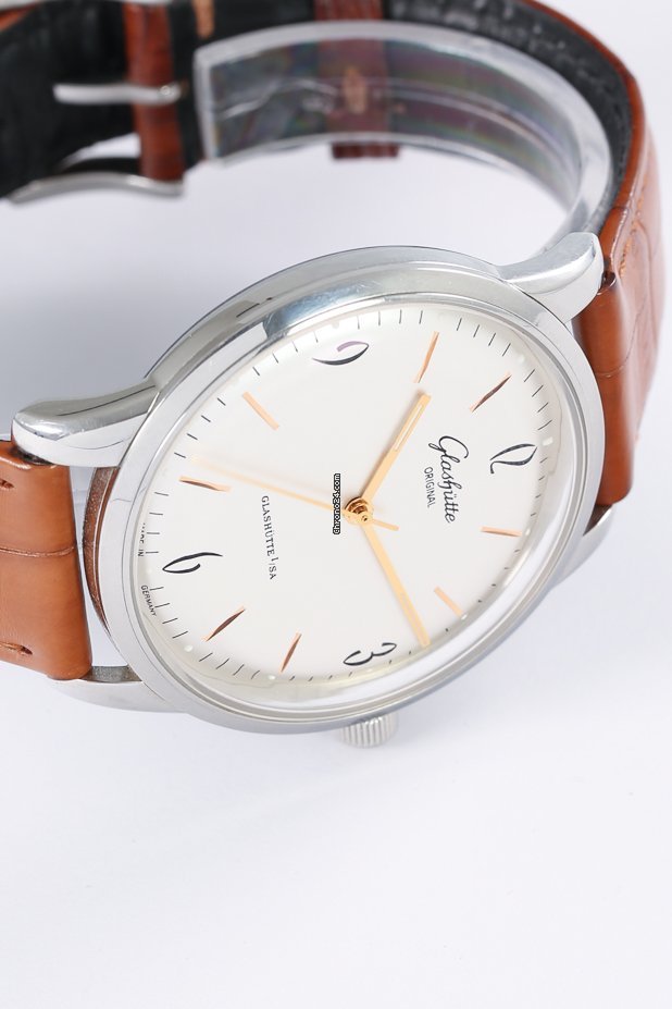 Glashtte Original Sixties Mens watch Unisex Automatic Steel 39-52-01-02-04 6