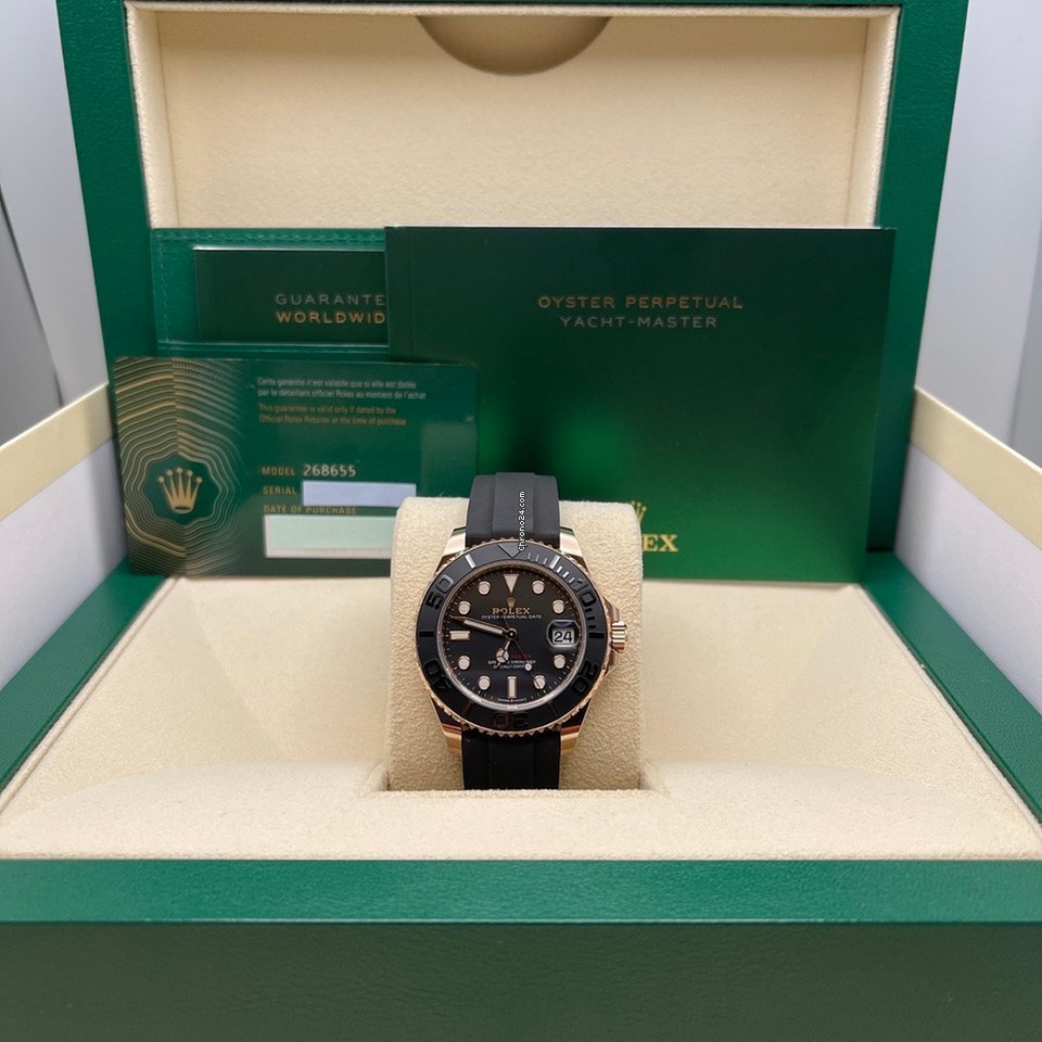 Rolex Yacht-Master 37 Mens watch Unisex Rose gold Automatic 268655 6