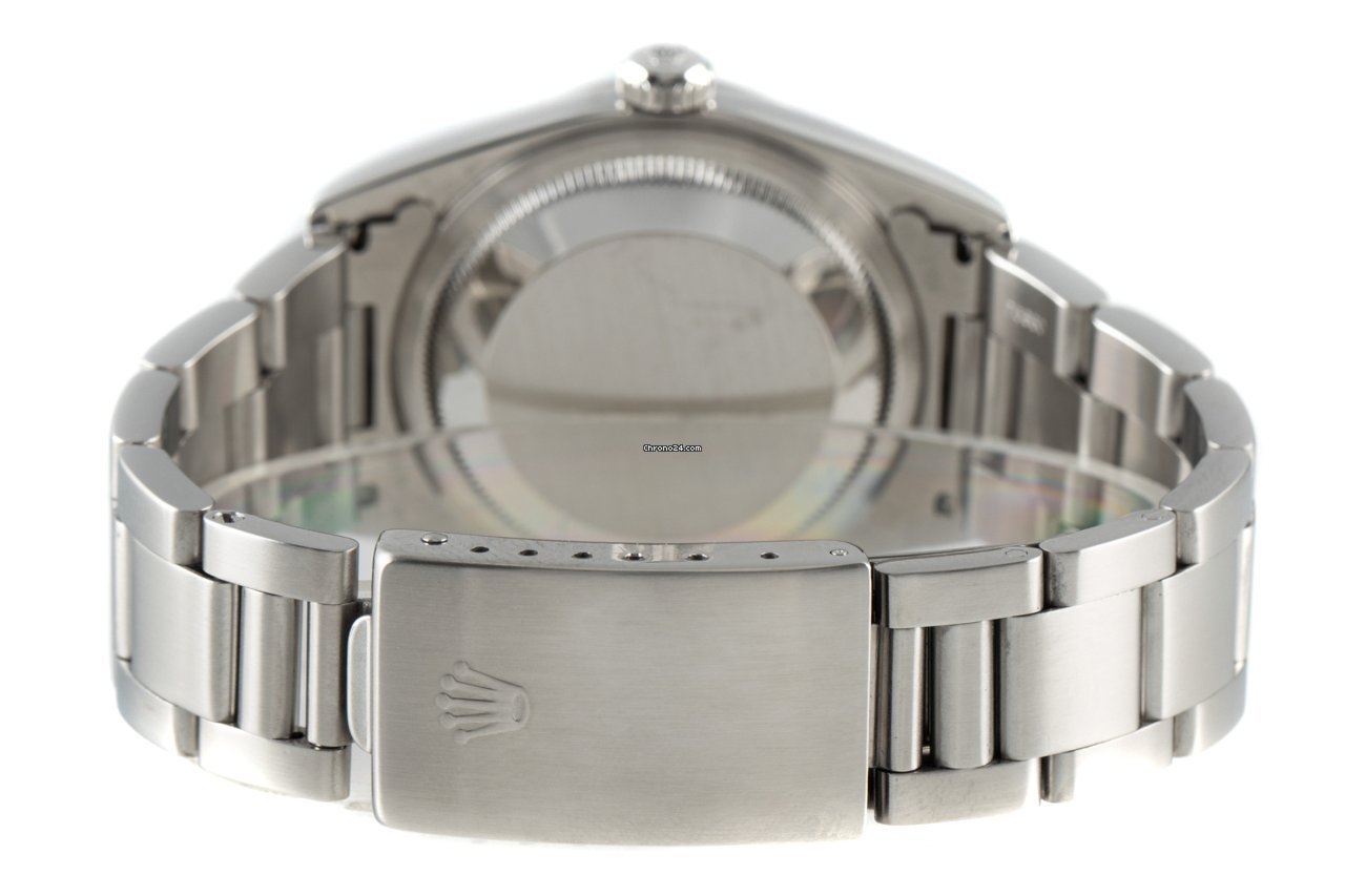 Rolex Datejust 36 Mens watch Unisex Steel Automatic 16200 6