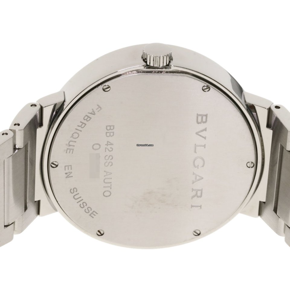 Bulgari Bulgari Mens watch Unisex Automatic Steel BB42WSSD N 6