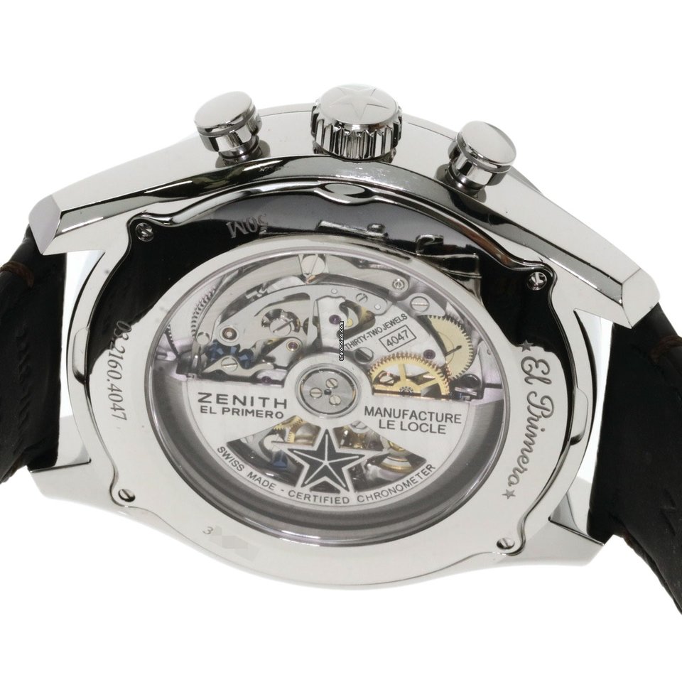 Zenith El Primero Mens watch Unisex Automatic Steel 03.2160.4047 6