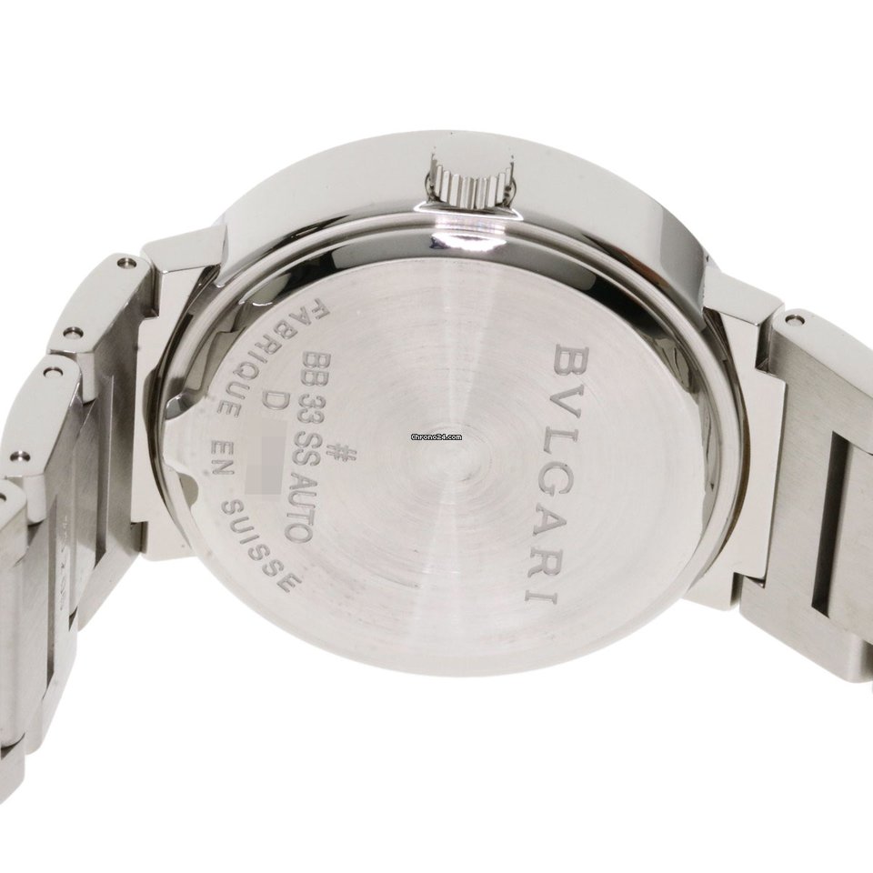 Bulgari Bulgari Mens watch Unisex Automatic Steel BB33WSSD N 6