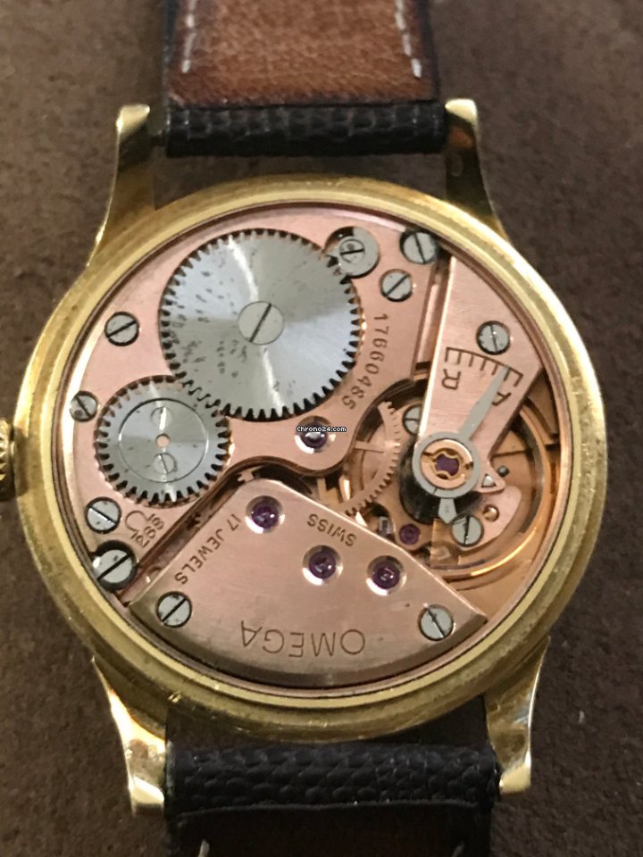 Omega Mens watch Unisex Manual winding Yellow gold 14707 6
