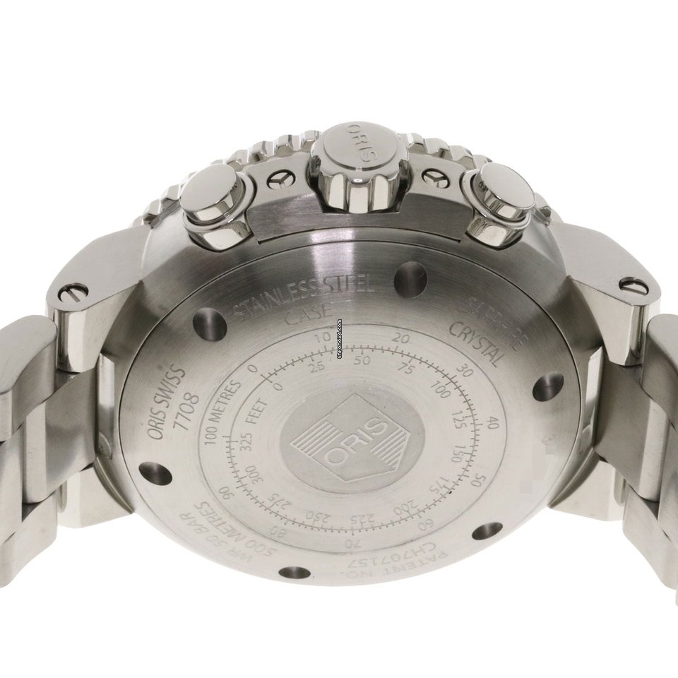 Oris Aquis Depth Gauge Mens watch Unisex Automatic Steel 01.774.7708.4154 6