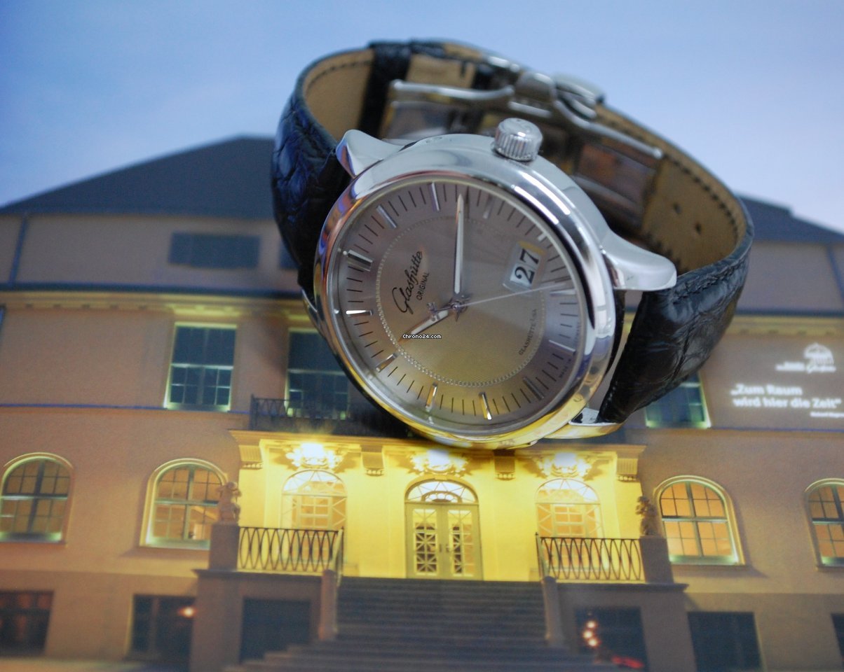 Glashtte Original Senator Panorama Date Mens watch Unisex Automatic Steel 100-03-03-02-04 6