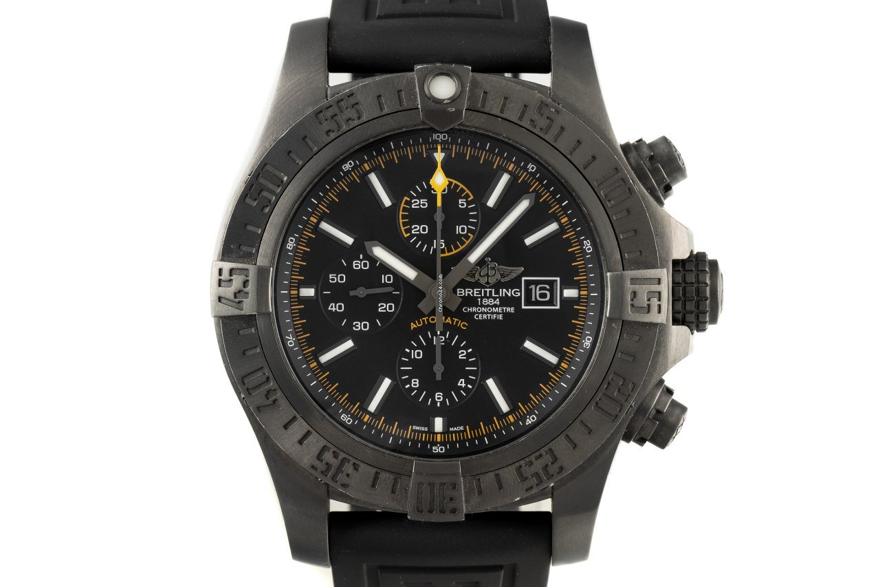 Breitling Super Avenger II Mens watch Unisex Automatic Steel M13371 6