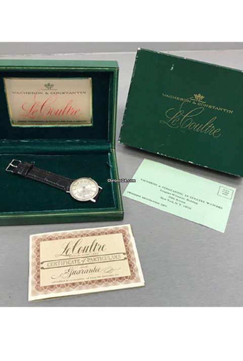Jaeger-LeCoultre Mens watch Unisex Manual winding White gold 195-B 6
