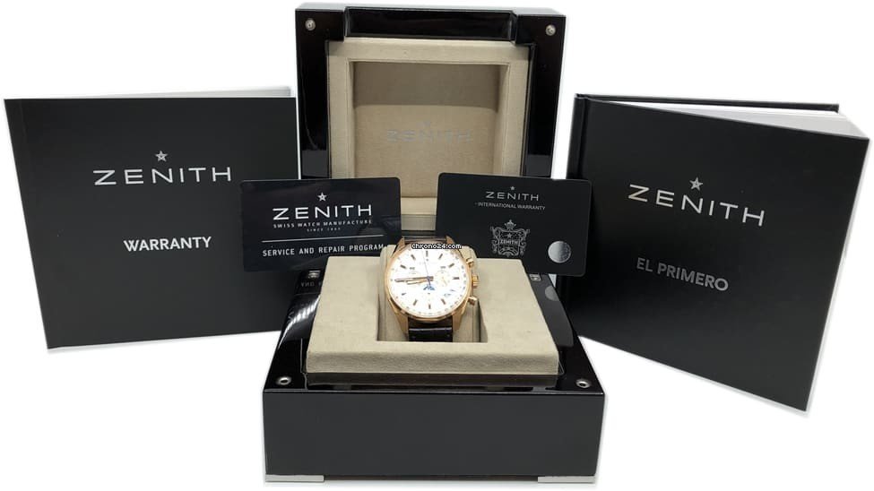 Zenith El Primero 410 Mens watch Unisex Automatic Rose gold 18.2091.410 01.C494 6