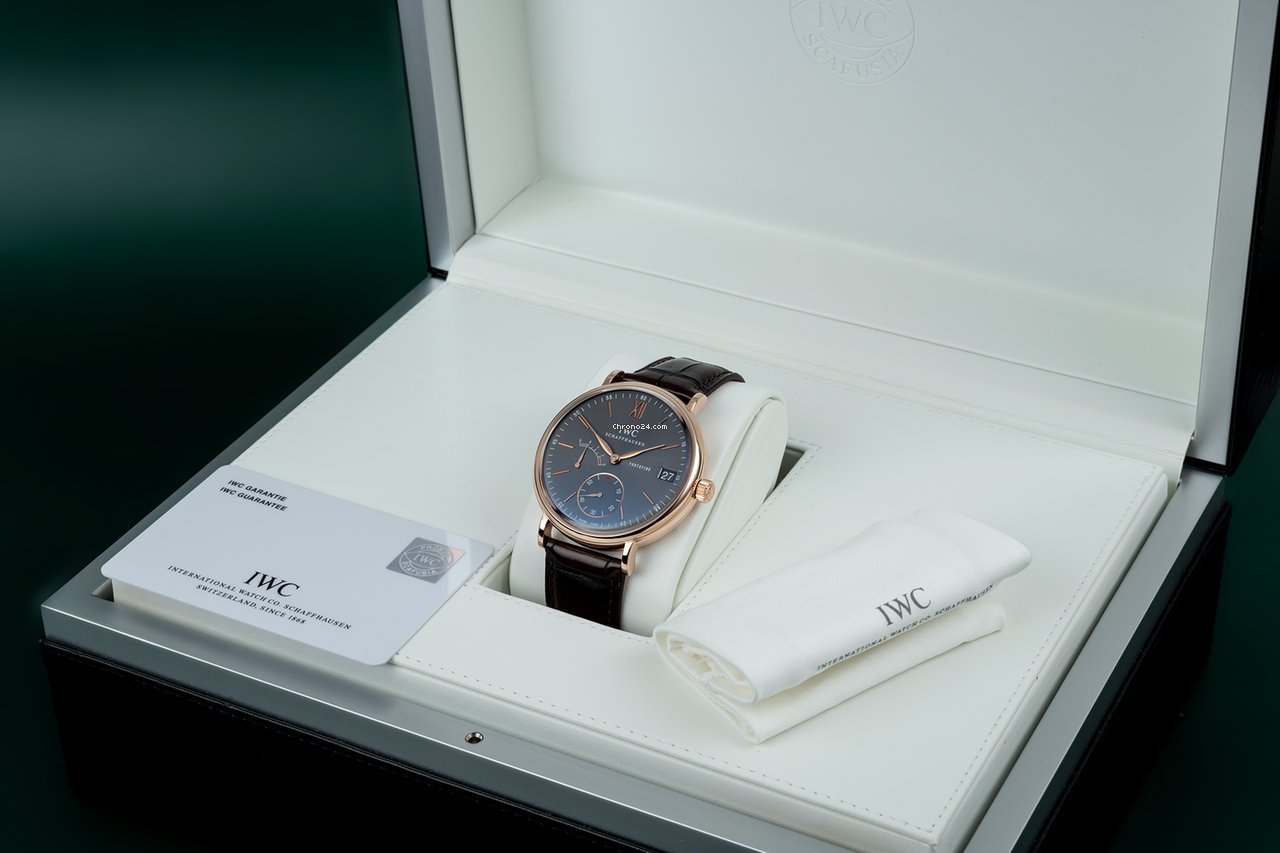 IWC Portofino Hand-Wound Manual winding Rose gold IW510104 6