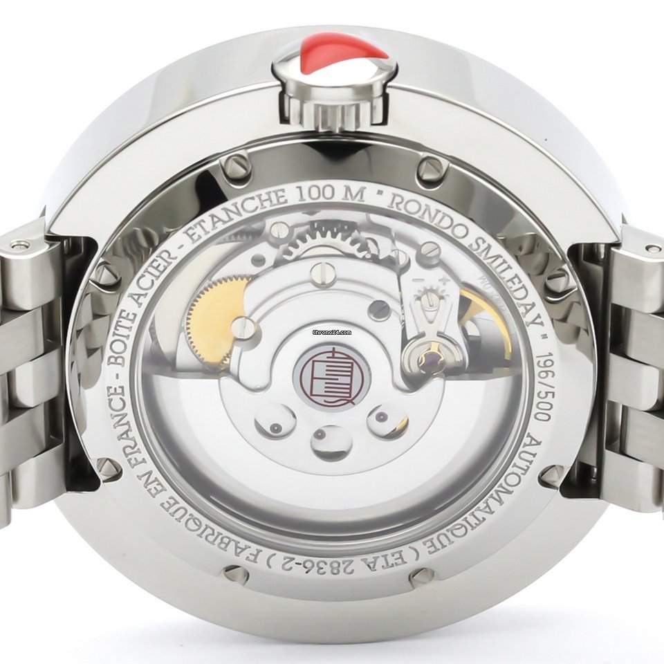 Alain Silberstein Mens watch Unisex Automatic Steel OS11 6