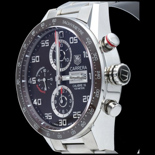 TAG Heuer Carrera Calibre 16 Mens watch Unisex Automatic Steel CV2A1S.BA0799 6
