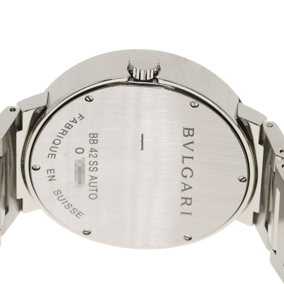 Bulgari Bulgari Mens watch Unisex Automatic Steel BB42WSSD N 6