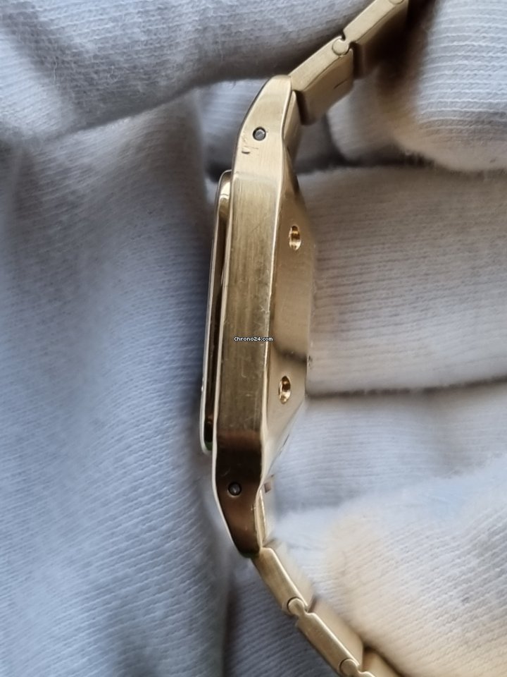 Cartier Santos Mens watch Unisex Automatic Yellow gold 2960 6