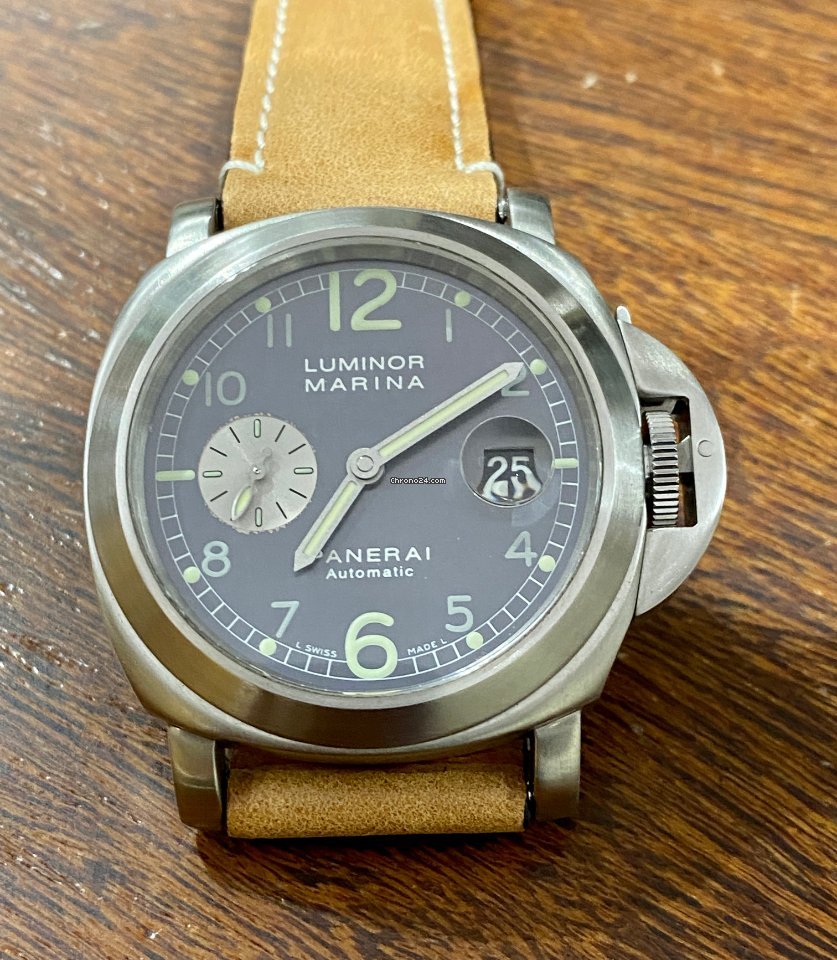 Panerai Luminor Marina Automatic Mens watch Unisex Automatic Steel PAM 00086 6