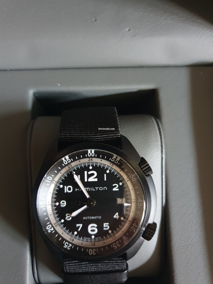 Hamilton Khaki Pilot Pioneer Mens watch Unisex Automatic Aluminum H80485835 6