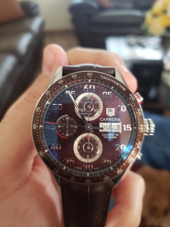 TAG Heuer Carrera Calibre 16 Mens watch Unisex Automatic RAT8380 6